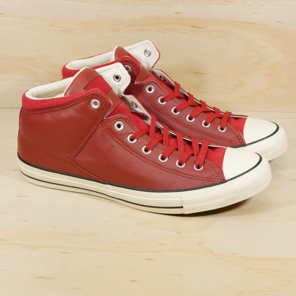 men's converse chuck taylor all star leather high street shoes